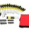Set 59 surubelnite cu accesorii CRV, Geko G30558