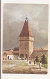 RF98 - Carte Postala - Muzeul Brukenthal Sibiu - Johann Bobel. Poarta Cisnadiei din Sibiu, necirculata