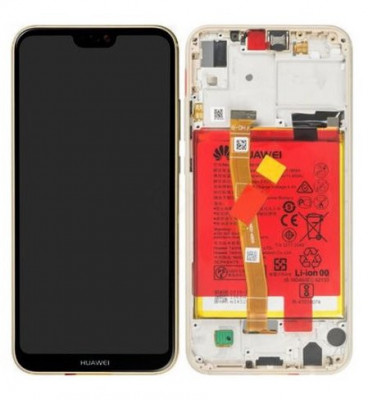LCD Huawei P20 Lite (2018), Gold, Service Pack foto