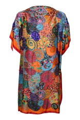 Rochie tip poncho T dama , Dacali, multicolor, one size
