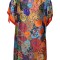 Rochie tip poncho T dama , Dacali, multicolor, one size