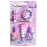 Set 7 accesorii cosmetice Little Unicorn Beauty Basics Martinelia 11955