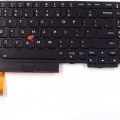 Tastatura Laptop, Lenovo, ThinkPad E590 Type 20NB, E590 Type 20NC, cu iluminare, layout US