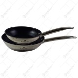 Set 2 tigai realizate din inox cu invelis de marmura &ndash; Design Gourmet Line