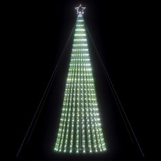 vidaXL Pom de Crăciun LED 1028 LED-uri Alb Rece 403 cm
