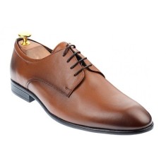 Pantofi barbati eleganti din piele naturala - Model Maro Coniac 346T Marimea 41 foto