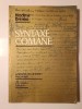 Vladimir Drimba - Syntaxe comane (1973)