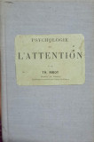 PSYCHOLOGIE DE L&#039;ATTENTION-TH. RIBOT