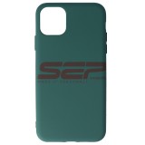 Husa Silicon iPhone 11 Pro Max Midnight Green - Calitate Premium - High Copy