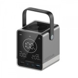 Baterie Externa Cuktech, 40000mAh, 300W, QC + PD + FQI, 1 x QI - 2 x USB-A - 2 x USB-C, Neagra