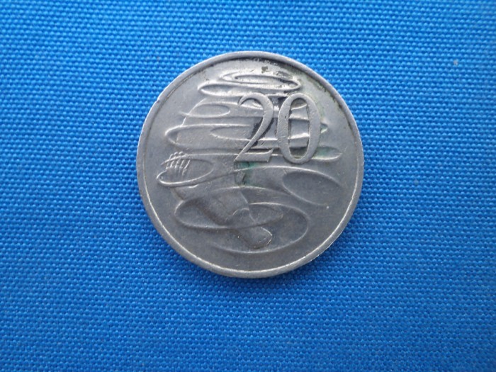 20 CENTI 1981-AUSTRALIA /ELISABETA II