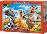 Puzzle 500 piese African Selfie, castorland