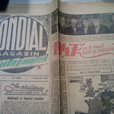 MONDIAL MAGAZIN GAZETA FAMILIEI - Anul II nr.15, 1 Ianuarie 1947 - V. Firoiu