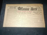 ZIARUL ROMANIA LIBERA 29 SEPTEMBRIE 1950