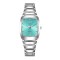 Ceas Dama Lige 89257 Argintiu-Verde , Design Fashion, Functii Multiple, Afisaj Luminos, Rezistent la Apa 3ATM