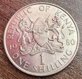 C50 - Moneda foarte veche - Kenya - 1 shilling - 1980