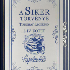 A Siker Törvénye Tizenhat Leckében I-IV. Kötet - Napoleon Hill