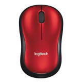 Mouse Optic Logitech Wireless M185 Rosu