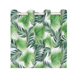 Cumpara ieftin Draperie Decorativa Ecru Frunze Tropicale 140 cm x 260 cm