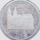 428 Austria 100 Schilling 1979 Cathedral of Vienna Neustadt km 2942 argint, Europa