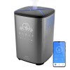 Umidificator de aer inteligent ETA Noble Smart 5629 90000, 4 litri, 110 W, ionizare, control Wi-Fi, tehnologie cu ultrasunete, gri