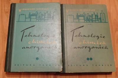 Tehnologie chimica anorganica de Karl Winnacker (2 Vol.) foto