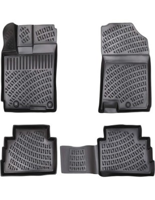 Set covorase auto din cauciuc tip tavita pentru Hyundai Kona 2017- foto