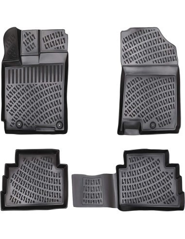 Set covorase auto din cauciuc tip tavita pentru Hyundai Kona 2017-