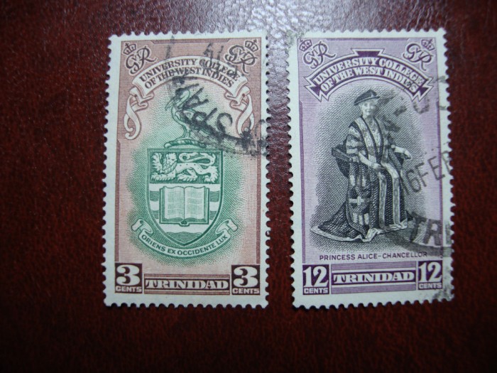 TRINIDAD TOBAGO 1951 SERIE