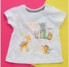 Tricou fetite - Little wild one (Marime Disponibila: 3-6 luni (Marimea 18, Superbaby