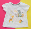 Tricou fetite - Little wild one (Marime Disponibila: 0-3 luni)