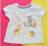 Tricou fetite - Little wild one (Marime Disponibila: 3-6 luni (Marimea 18, Superbaby