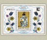 Ungaria 1985 - ziua marcii postale, ceramica, colita neuzata