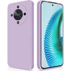 Husa Soft Touch, slim, ALC Mobile, anti soc, compatibila cu Honor Magic 6 Lite, Mov Lila Tpu foto