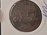 One penny 1936