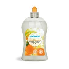 Detergent Vase Lichid Cu Balsam Bio Portocala si Hamamelis 500 ml Sodasan