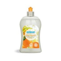 Detergent Vase Lichid Cu Balsam Bio Portocala si Hamamelis 500 ml Sodasan