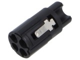 Conector HARTING M17 tată 4 pini crimpați inserturi contact