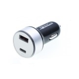 Incarcator Auto elSales ELS-1224-QC30, Port USB 3.0, Port Tip C, Afisaj LED, Tensiune de alimentare 12V - 24V,