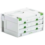 Festool SYS 3-SORT/6 - Valiza speciala SYSTAINER 395x295x210 mm gama mixta de scule