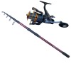 Set lanseta Wild Carp 4 Lbs 3.9 m si mulineta KT4000A, Diamant Alb