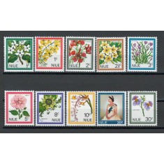 Niue 1969 Mi 99/108 - Flori