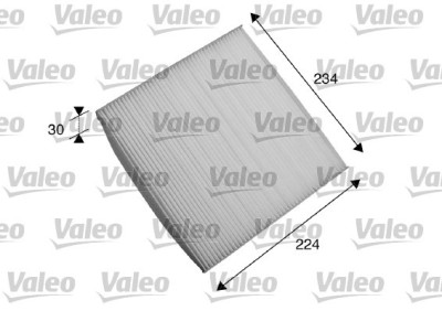 VALEO 698868 VALEO ESSENTIAL Filtru, aer habitaclu foto