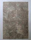 Gyergy&oacute;szentmikl&oacute;s - Gheorgheni, Harta Militara emisa de k.u.k. Milit&auml;rgeographisches Institut, Secuime Harghita / Transilvania 1890-1895