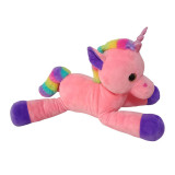 Unicorn de plus pentru copii Lolo 1, multicolor, 45 cm, Oem