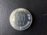 Moneda 500 lei 1999,Romania.