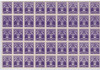 RO-206-ROMANIA 1938-FONDUL AVIATIEI-pilot-20 bani violet Coala de 45 timbre, Nestampilat