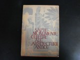 Sapte Monumente Celebre Ale Arhitecturii Antice - G.chitulescu T.chitulescu , 20577
