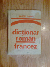 a5 Dictionar roman francez - Marcel Sars foto