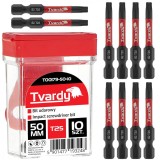 Set biti de impact T25, 50 mm S2, 10 bucati, Tvardy T00179-50-10